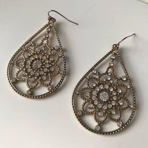 DONATING 8/1! | Forever 21 | teardrop earrings - Picture 2 of 3